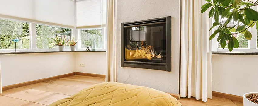 Residential Fireplace Ceramic Glass Installation in Burke Centre, VA