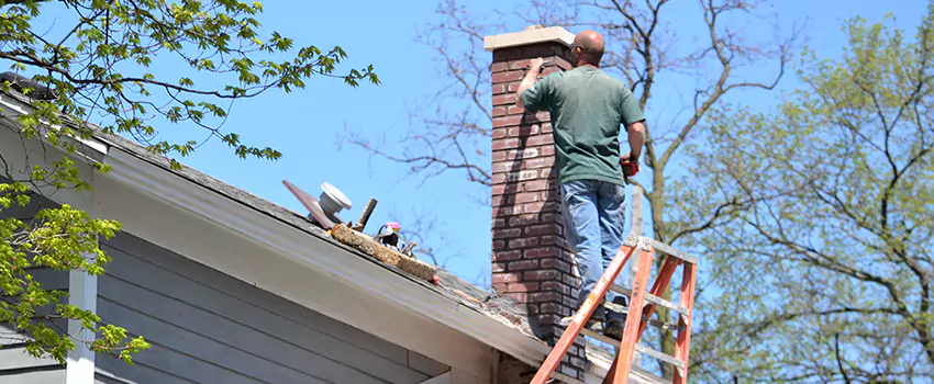 Vinyl and PVC Chimney Flashing Installation in Burke Centre, VA