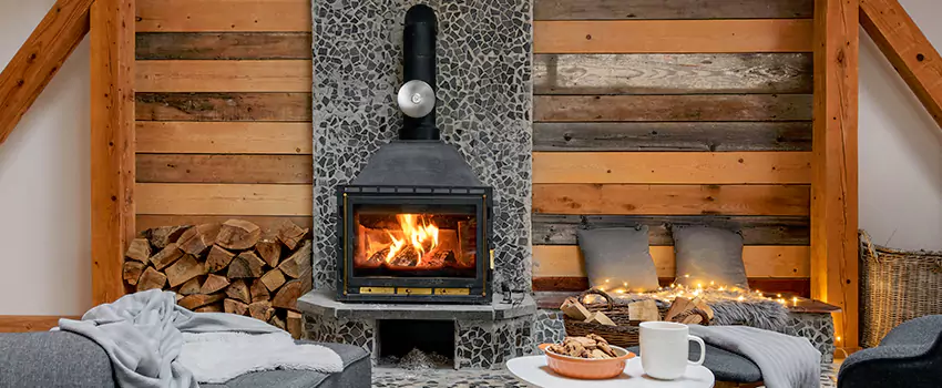 Thelin Hearth Products Direct Vent Gas Stove Fireplace Inspection in Burke Centre, Virginia